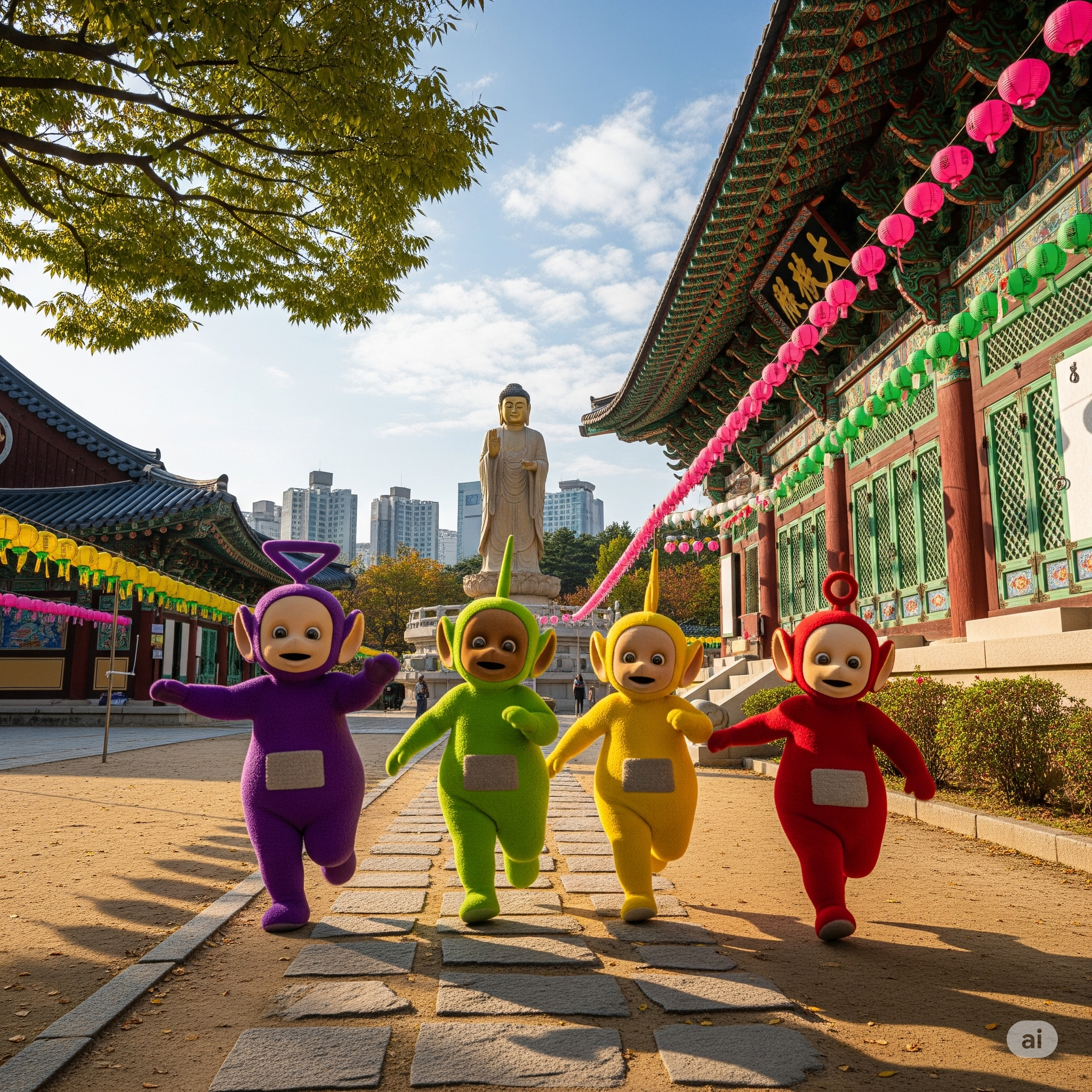 봉은사 텔레토비